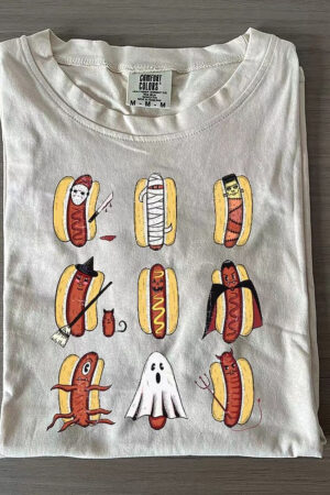 Halloweiners Summerween Unisex T-Shirt Funny Festive Tee For Dog Lovers