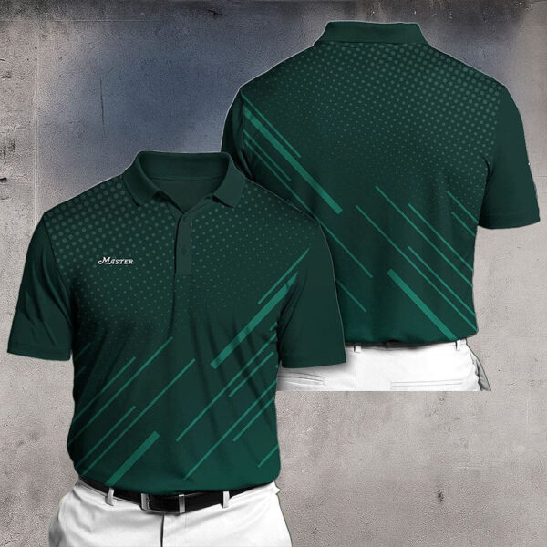 Master Golf Polo Shirt Men's Stylish Apparel For Golf Enthusiasts